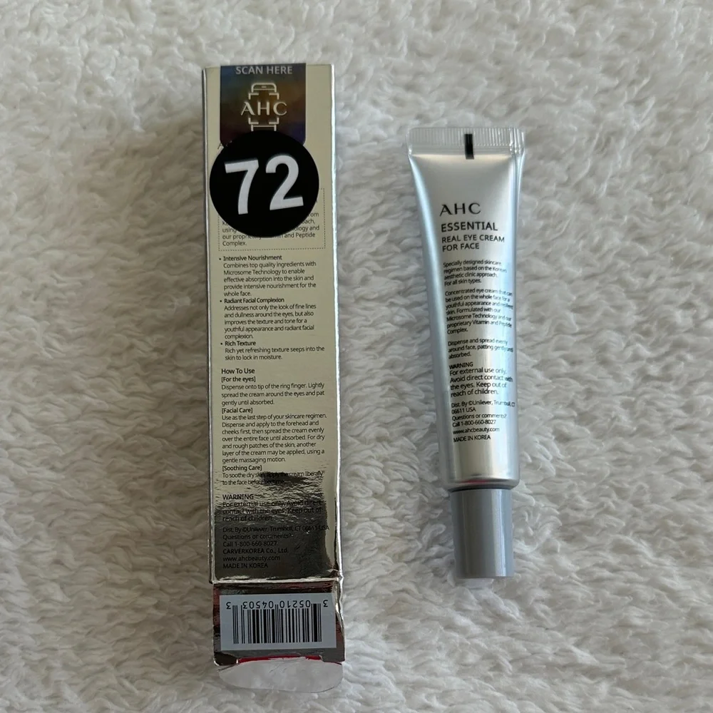 AHC Essential Real Eye Cream for Face 10ml - Picture 2 of 6